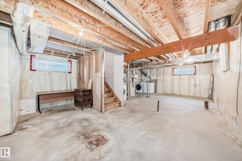 351 Secord Boulevard, Edmonton, AB - Indoor Photo Showing Basement