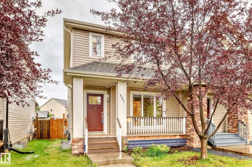 351 Secord Boulevard, Edmonton, AB - Outdoor With Deck Patio Veranda