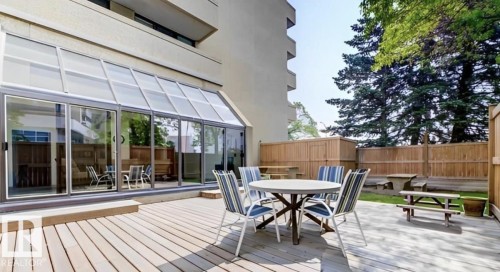 501 8340 Jasper Avenue, Edmonton, AB - Outdoor With Deck Patio Veranda With Exterior