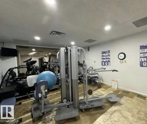 501 8340 Jasper Avenue, Edmonton, AB - Indoor Photo Showing Gym Room