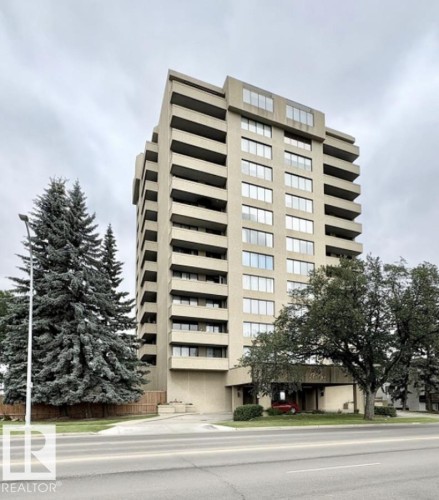 501 8340 Jasper Avenue, Edmonton, AB - Outdoor With Balcony With Facade