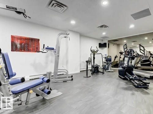 501 8340 Jasper Avenue, Edmonton, AB - Indoor Photo Showing Gym Room