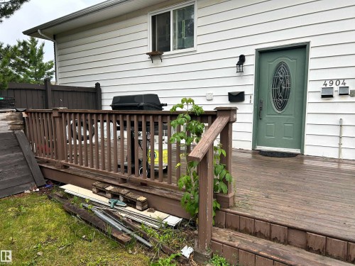 4904 19 Avenue, Edmonton, AB - Outdoor With Deck Patio Veranda With Exterior