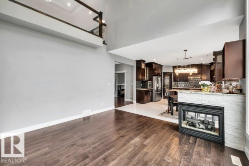 1339 Adamson Drive, Edmonton, AB - Indoor With Fireplace