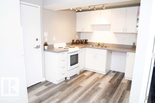 12730 113A Street, Edmonton, AB - Indoor Photo Showing Kitchen With Double Sink