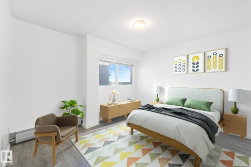 306 8310 Jasper Avenue, Edmonton, AB - Indoor Photo Showing Bedroom
