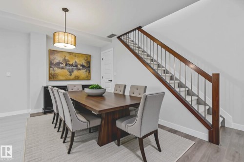 810 5151 Windermere Boulevard, Edmonton, AB - Indoor Photo Showing Dining Room