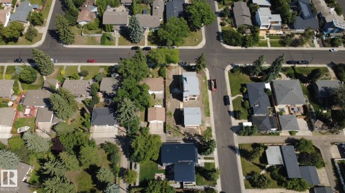 View of property location featuring nearby suburban area - 7806 145 Street Nw, Edmonton, AB 