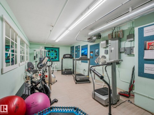 303 6220 Fulton Road, Edmonton, AB - Indoor Photo Showing Gym Room