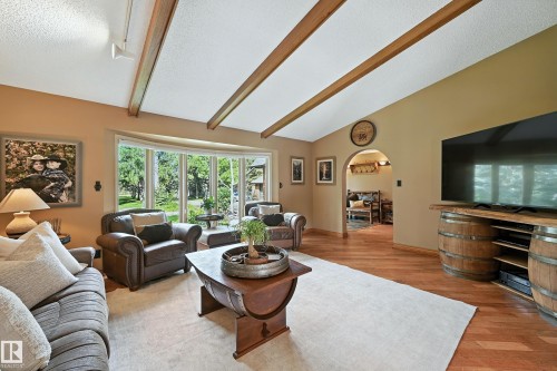 16815 41 Avenue, Edmonton, AB - Indoor Photo Showing Living Room