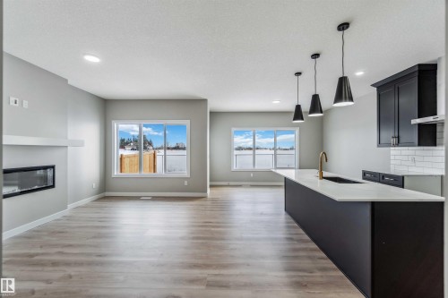 1659 12 Street, Edmonton, AB - Indoor With Fireplace