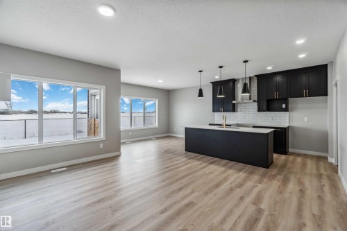 1659 12 Street, Edmonton, AB - Indoor Photo Showing Kitchen With Upgraded Kitchen