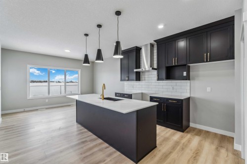 1659 12 Street, Edmonton, AB - Indoor Photo Showing Kitchen With Upgraded Kitchen