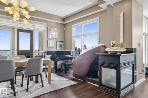 1904 9020 Jasper Avenue, Edmonton, AB - Indoor Photo Showing Dining Room