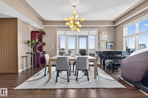 1904 9020 Jasper Avenue, Edmonton, AB - Indoor Photo Showing Dining Room