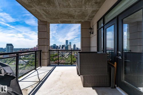 1904 9020 Jasper Avenue, Edmonton, AB - Outdoor With Balcony With Exterior