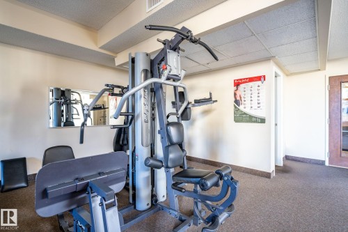 1904 9020 Jasper Avenue, Edmonton, AB - Indoor Photo Showing Gym Room