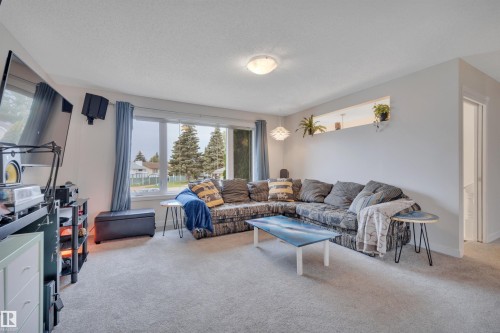 1035 55 Street, Edmonton, AB - Indoor Photo Showing Living Room