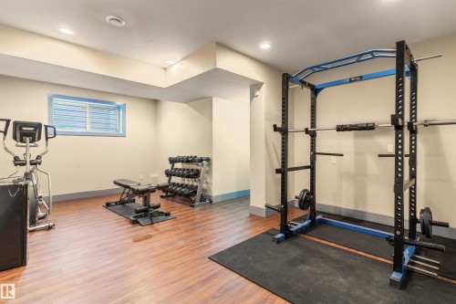 9533 101 Street, Edmonton, AB - Indoor Photo Showing Gym Room