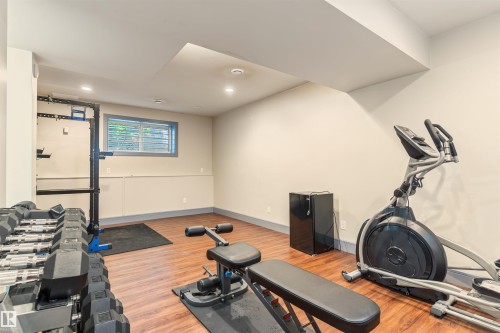 9533 101 Street, Edmonton, AB - Indoor Photo Showing Gym Room