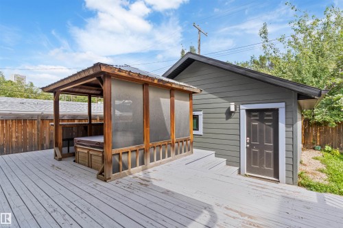 9533 101 Street, Edmonton, AB - Outdoor With Deck Patio Veranda With Exterior