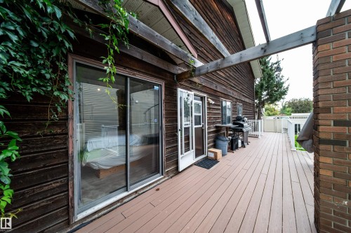 18111 76 Avenue, Edmonton, AB - Outdoor With Deck Patio Veranda With Exterior