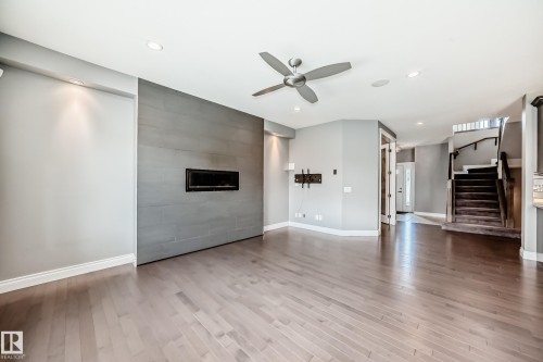 1921 33 Street, Edmonton, AB - Indoor With Fireplace