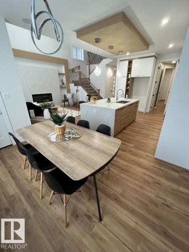 49 Eldridge Point, St. Albert, AB - Indoor Photo Showing Dining Room
