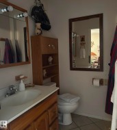 Bathroom featuring tile patterned flooring and vanity - 