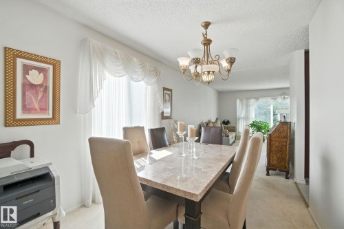 8731 180 Street, Edmonton, AB - Indoor Photo Showing Dining Room