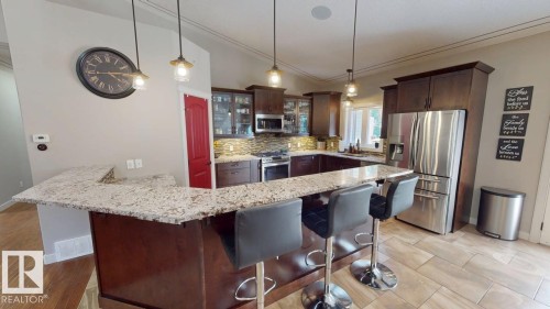 8125 B Twp Rd 482, Rural Brazeau County, AB - Indoor Photo Showing Kitchen With Upgraded Kitchen