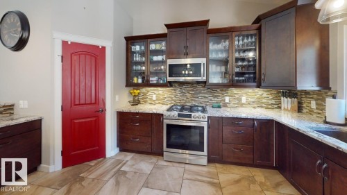 8125 B Twp Rd 482, Rural Brazeau County, AB - Indoor Photo Showing Kitchen With Upgraded Kitchen