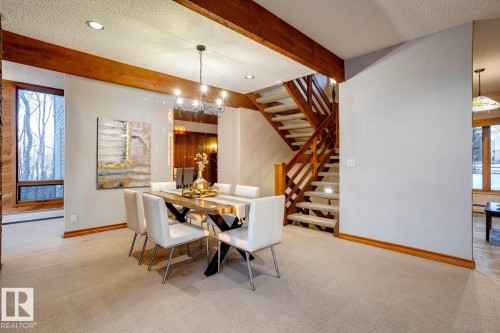 18420 8A Avenue, Edmonton, AB - Indoor Photo Showing Dining Room