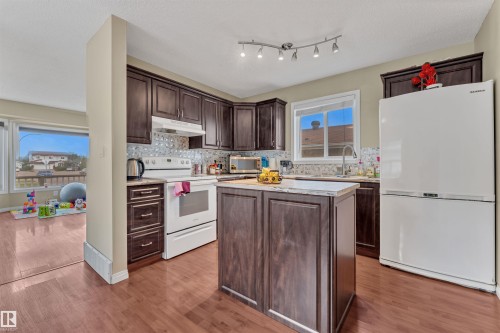 18615 75 Avenue, Edmonton, AB - Indoor Photo Showing Kitchen