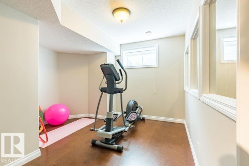 10535 80 Street, Edmonton, AB - Indoor Photo Showing Gym Room