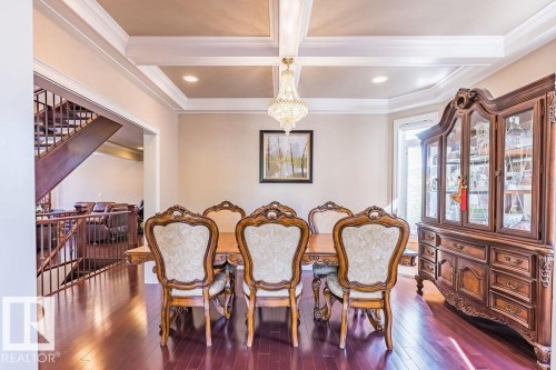 10535 80 Street, Edmonton, AB - Indoor Photo Showing Dining Room