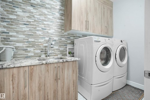 16608 9 Street, Edmonton, AB - Indoor Photo Showing Laundry Room