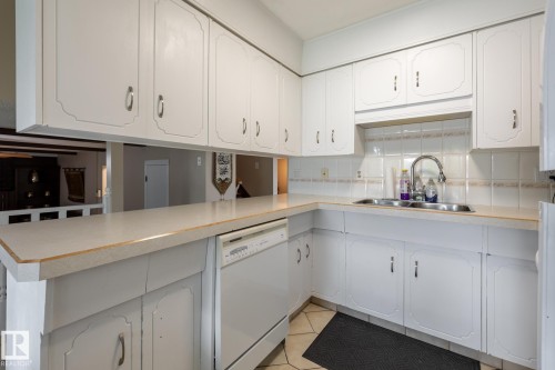 10820 170 Avenue Nw, Edmonton, AB - Indoor Photo Showing Kitchen With Double Sink