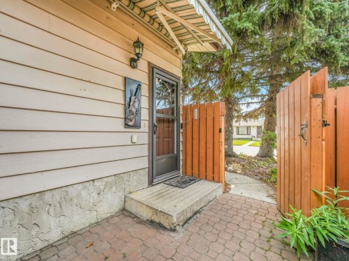 View of exterior entry to Private Backyard. - 3608 15 Avenue, Edmonton, AB - Outdoor With Exterior