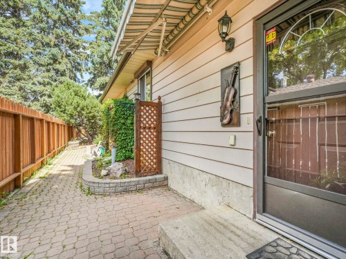 Property entrance featuring a patio - 3608 15 Avenue, Edmonton, AB - Outdoor With Exterior