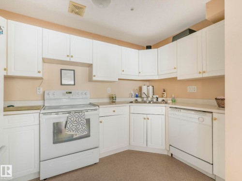 114 6220 Fulton Road, Edmonton, AB - Indoor Photo Showing Kitchen With Double Sink
