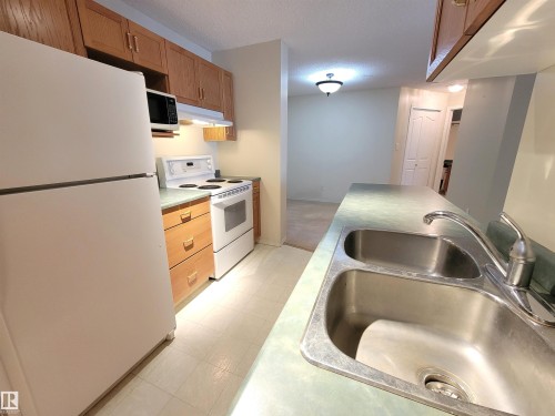 312 10511 42 Avenue, Edmonton, AB - Indoor Photo Showing Kitchen With Double Sink