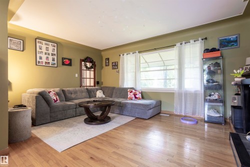 10880 73 Street, Edmonton, AB - Indoor Photo Showing Living Room