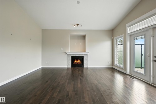 14 3090 Cameron Heights Way, Edmonton, AB - Indoor With Fireplace