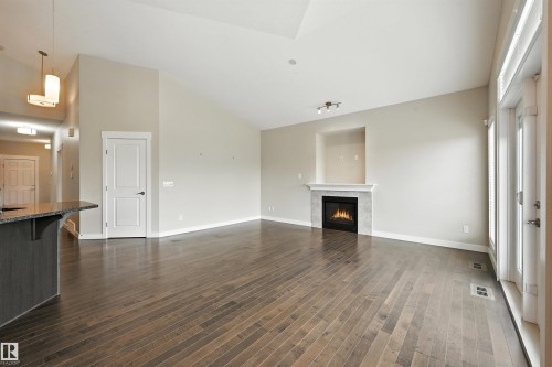 14 3090 Cameron Heights Way, Edmonton, AB - Indoor With Fireplace
