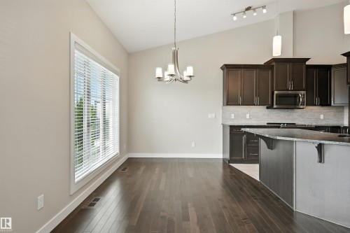 14 3090 Cameron Heights Way, Edmonton, AB - Indoor Photo Showing Kitchen With Upgraded Kitchen