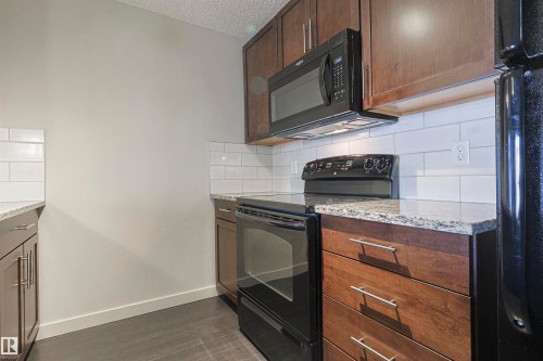 230 6076 Schonsee Way Nw, Edmonton, AB - Indoor Photo Showing Kitchen
