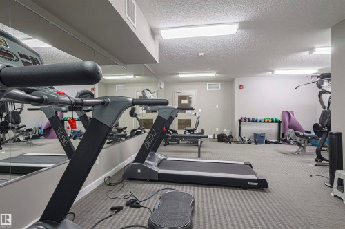 230 6076 Schonsee Way Nw, Edmonton, AB - Indoor Photo Showing Gym Room