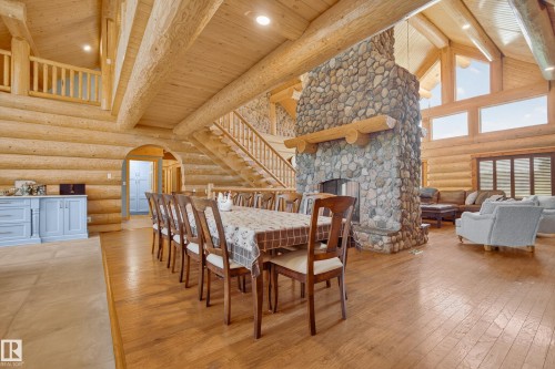 16 52111 Rge Road 25, Rural Parkland County, AB - Indoor Photo Showing Other Room With Fireplace