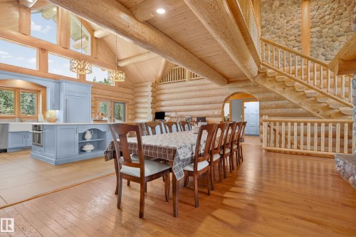 16 52111 Rge Road 25, Rural Parkland County, AB - Indoor Photo Showing Dining Room